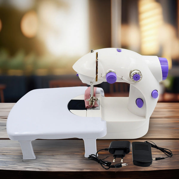 Mini Sewing Machine – Portable Electric Silai for Home | Tidy Table